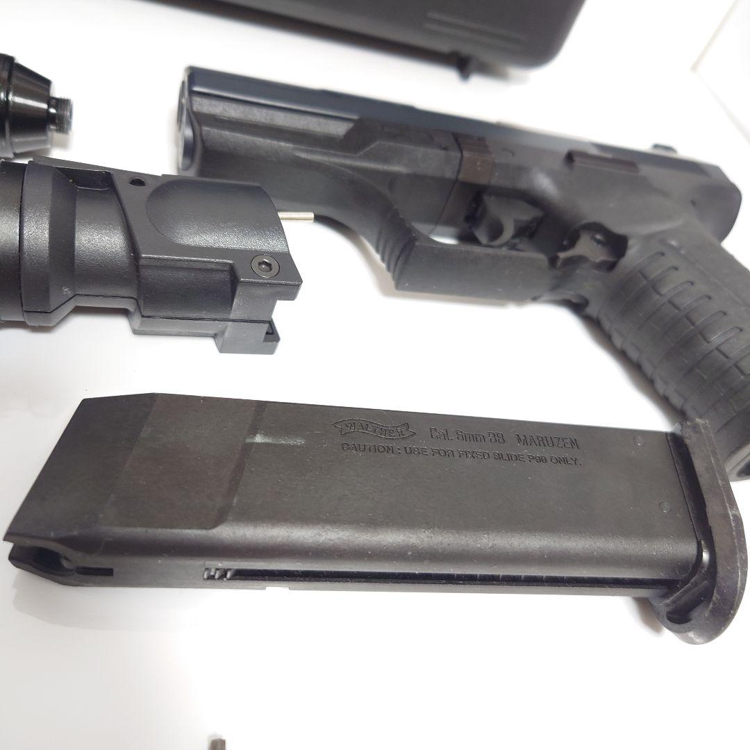 【開封品・ジャンク扱い】P99 WALTHER FIXED SLIDE ガスガン
