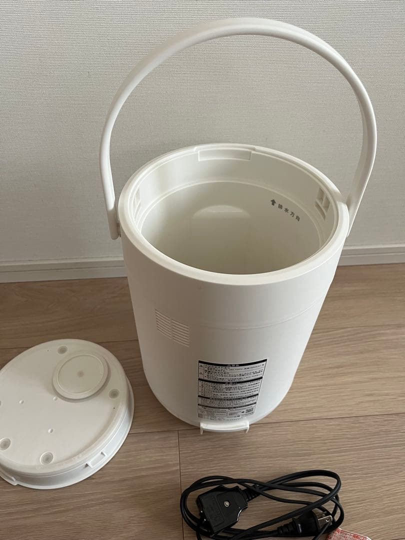 YAMAZEN スチーム式加湿器 2.8L ホワイト KS-GC282