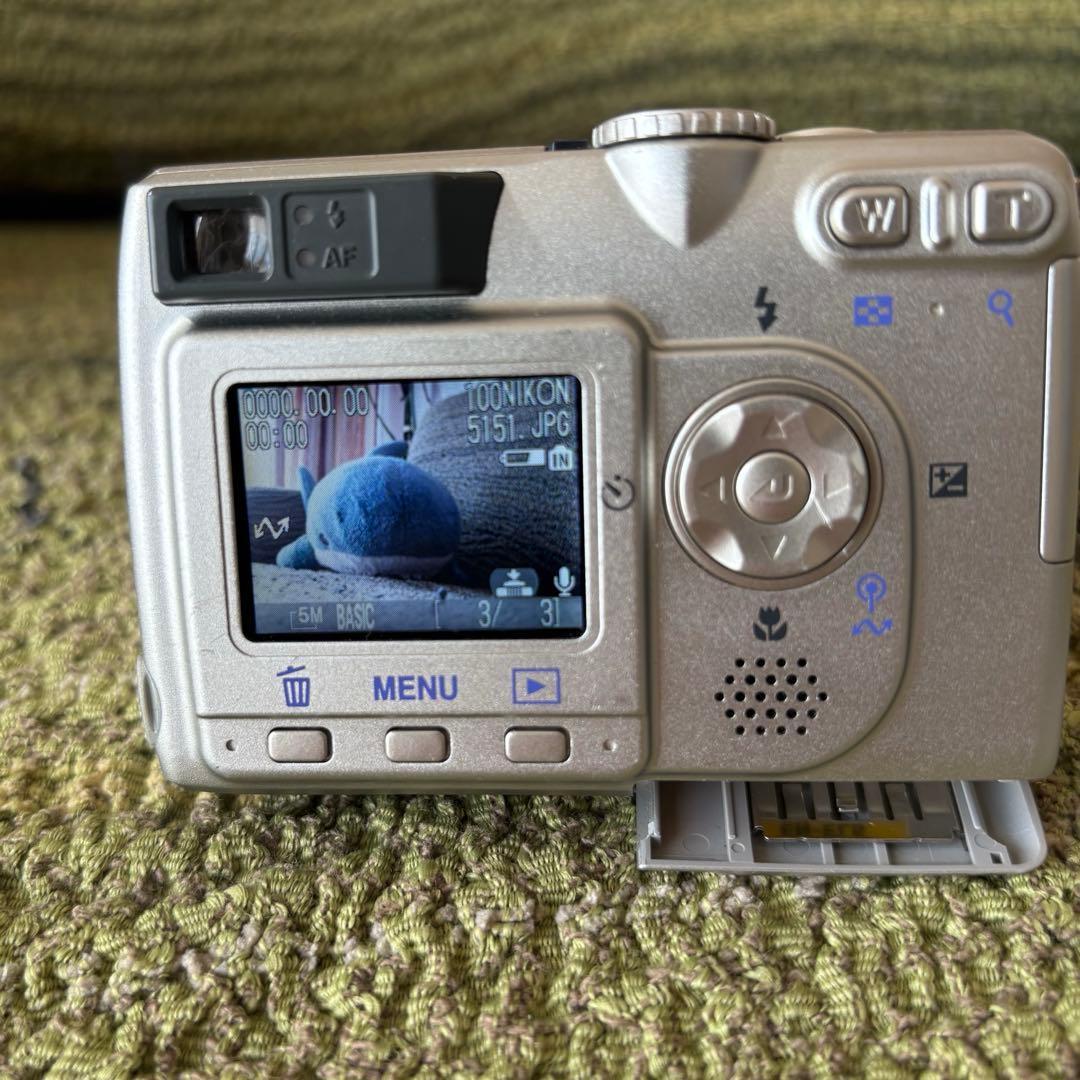 【動作確認済】ニコン COOLPIX 5200 オールドコンデジ デジカメ