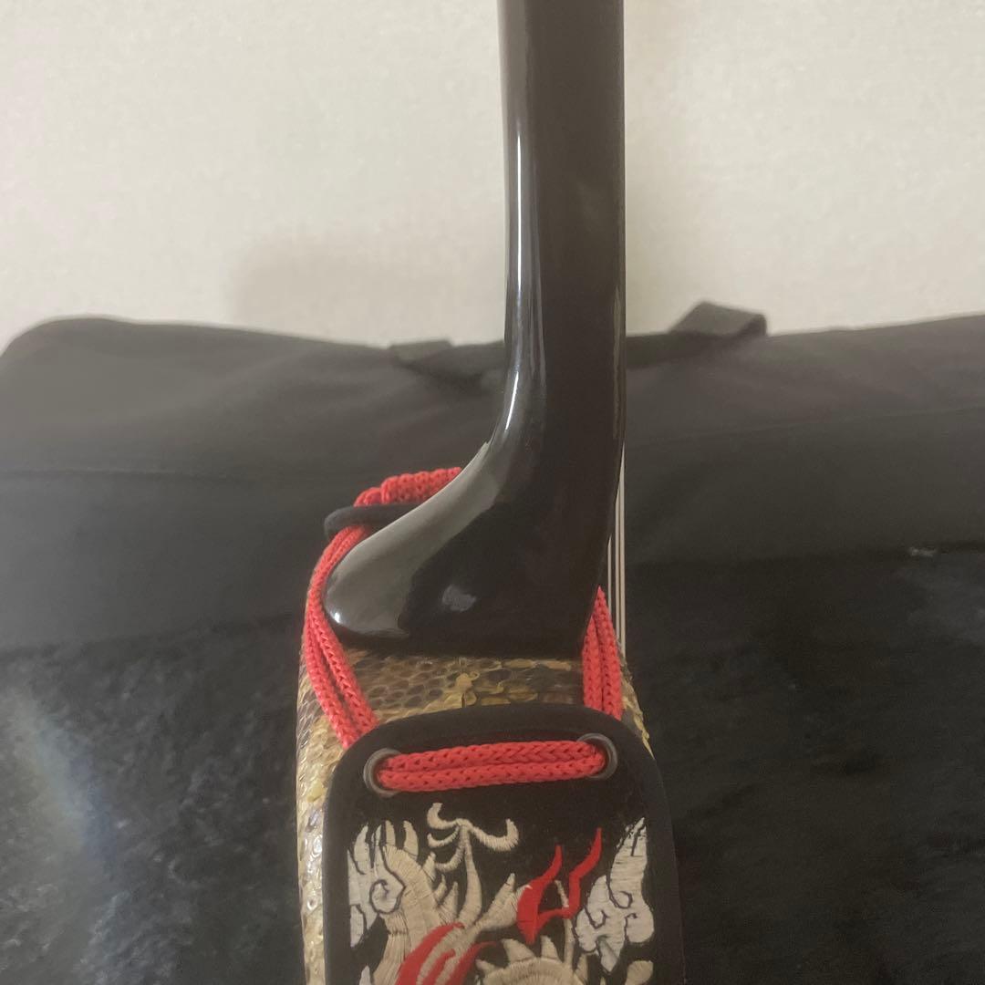 沖縄三線 弦楽器 和楽器 民族楽器 雅楽 三味線 蛇 ニシキヘビ 天然革