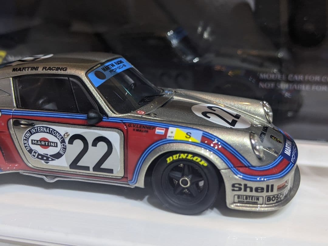 アイドロン 1/43 ポルシェ911カレラRSRターボ マルティニレーシング