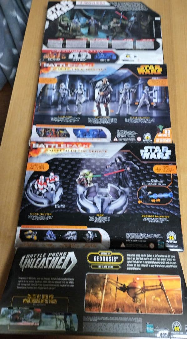 【全て新品未開封】スターウォーズ フィギュア　starwars　バトルパック