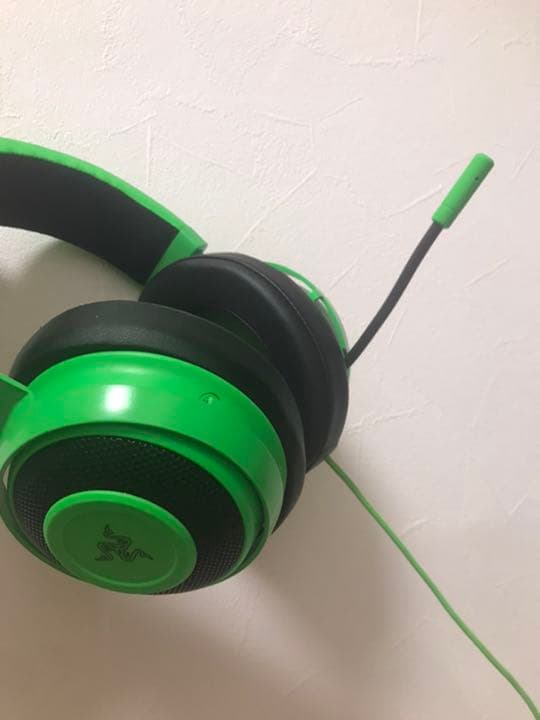Razerヘッドホン（緑）