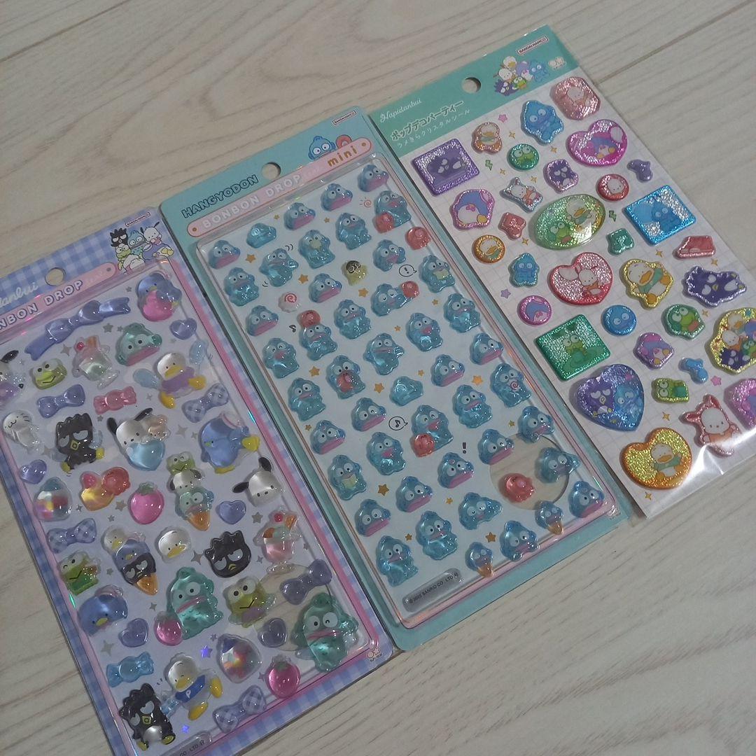 サンリオ はぴだんぶい ハンギョドン ボンボンドロップシール まとめ売り