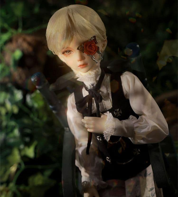 Wk050 BJD 1/4 ドール本体 kaka 球体関節人形 ハンドメイド
