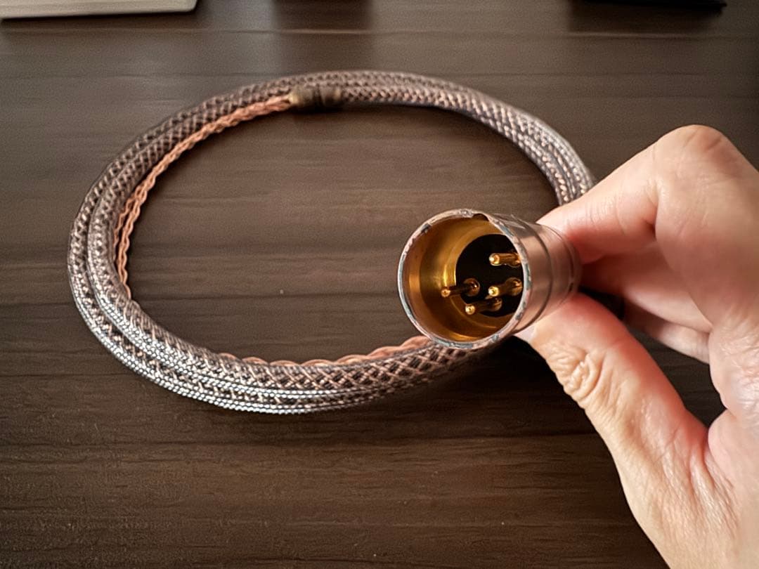 オーディオみじんこ NOCTURNE ヘッドホンケーブル(Hifiman用)