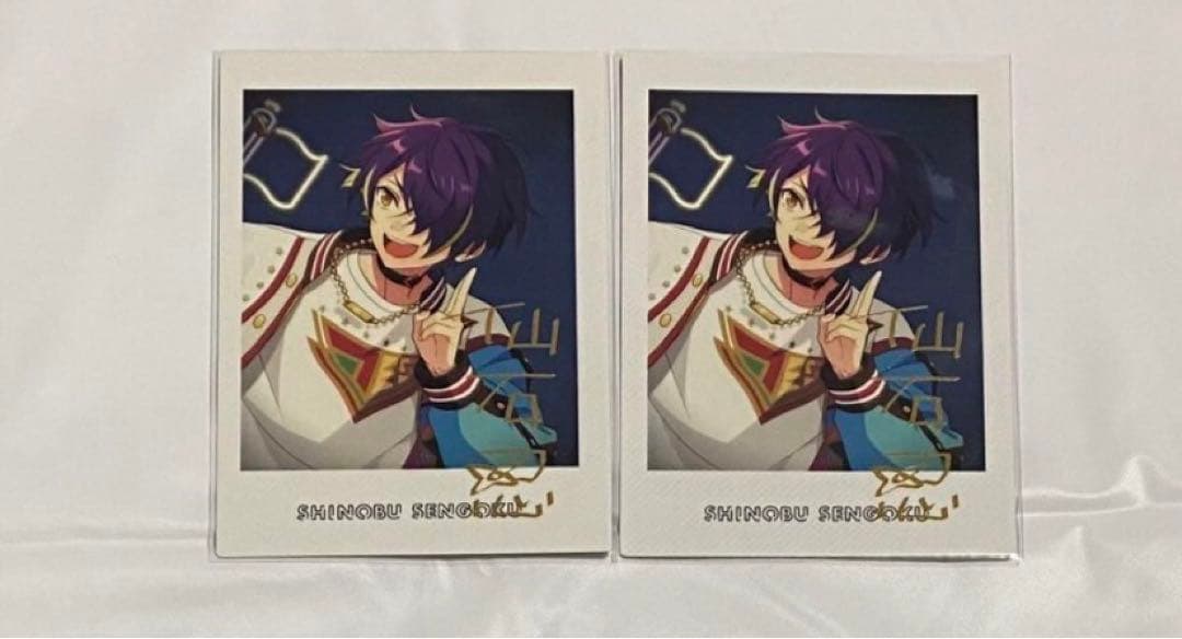 あんスタ　仙石忍 ぱしゃこれ テーマスカウト缶バッジ 7周年 ぱしゃっつ