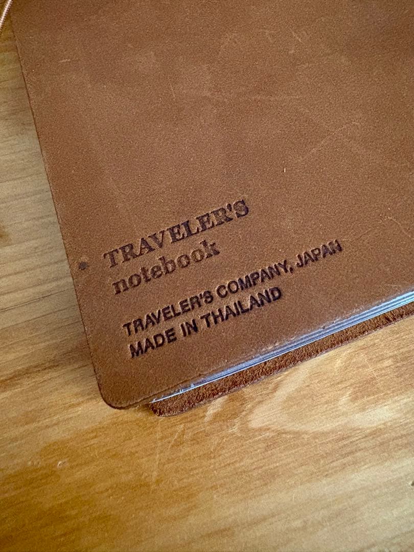 トラベラーズノート キャメル/セット