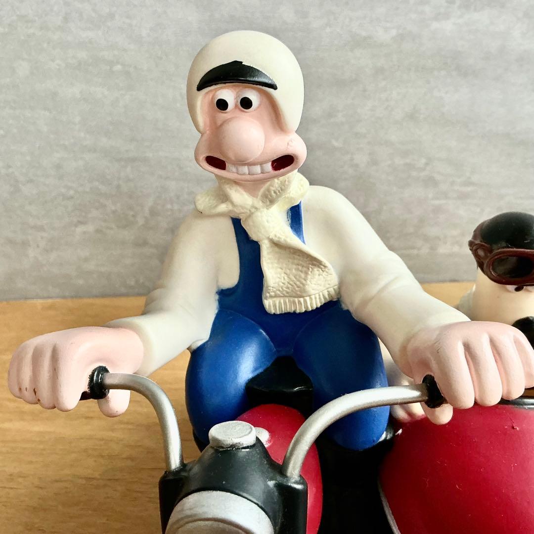 レア！ ウォレス&グルミット　危機一髪！　ソフビ　フィギュア