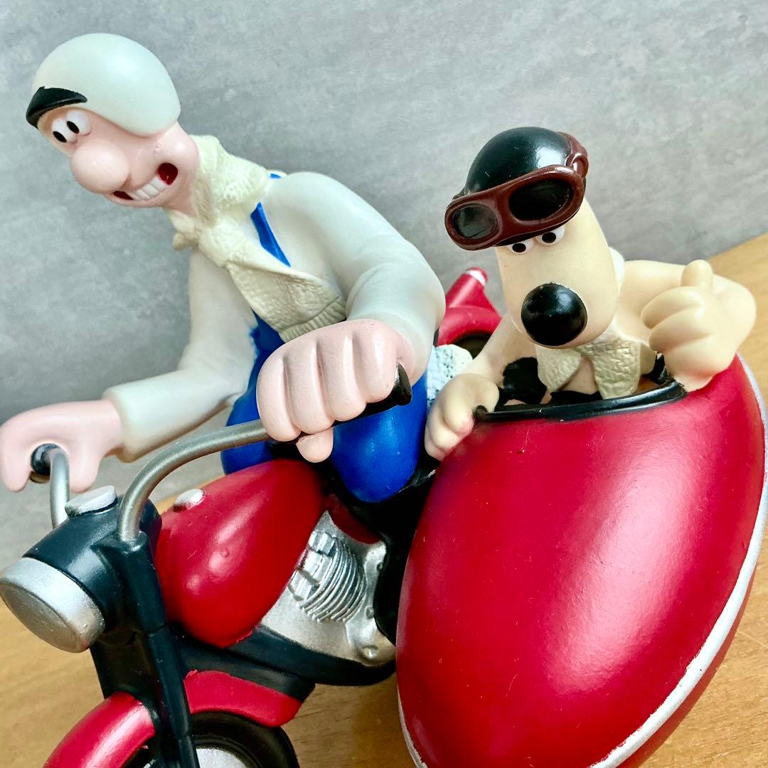 レア！ ウォレス&グルミット　危機一髪！　ソフビ　フィギュア