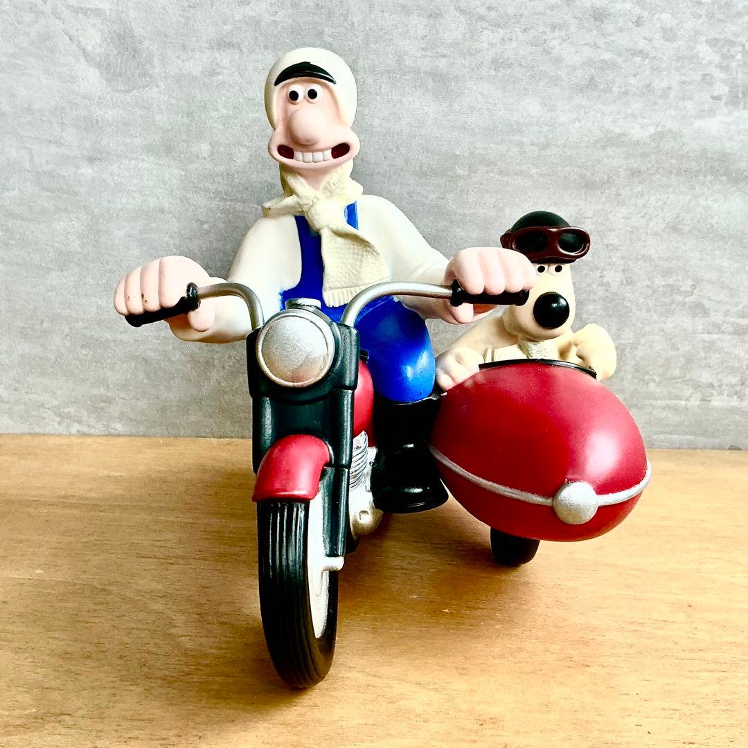 レア！ ウォレス&グルミット　危機一髪！　ソフビ　フィギュア