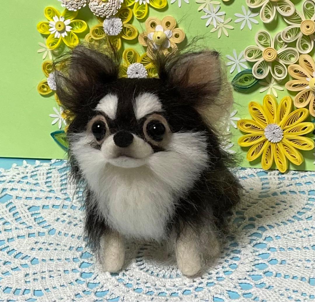 羊毛フェルト　チワワ