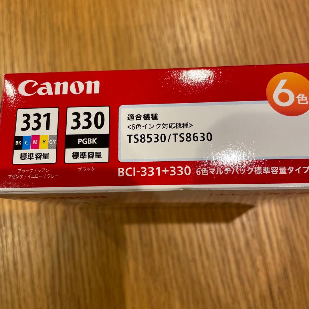 純正Canon BCI-331+330/6MP インク 使用期限2027/10