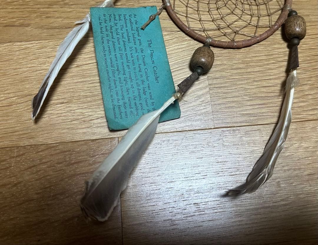 ネイティブアメリカン作☆ドリームキャッチャー