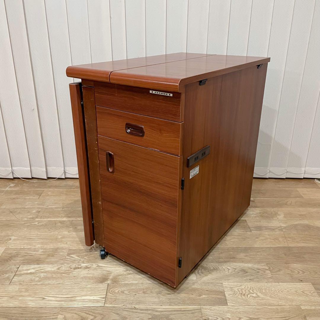 ジャノメ　ハンディキャスター デラックス CB　ミシン台　ミシン 収納 テーブル