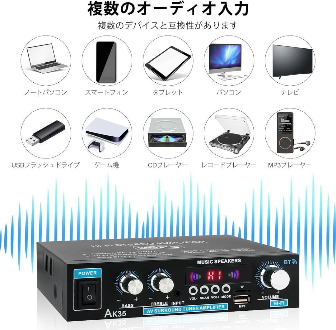 【M2773-59-36】パワーアンプ ステレオ 2.0 チャンネル 2X30W