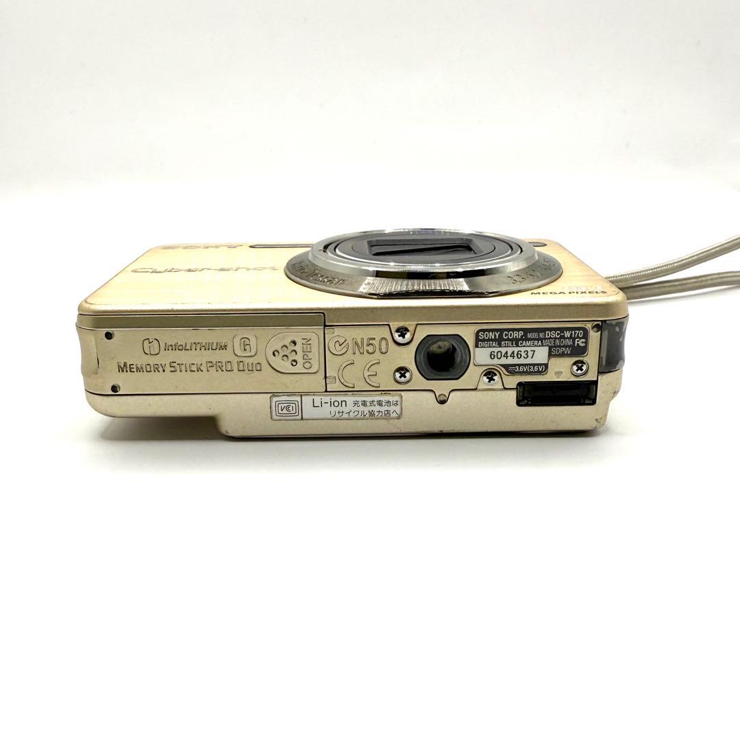 ✨動作確認済み！✨SONY cybershot DSC-W170 充電器付き！