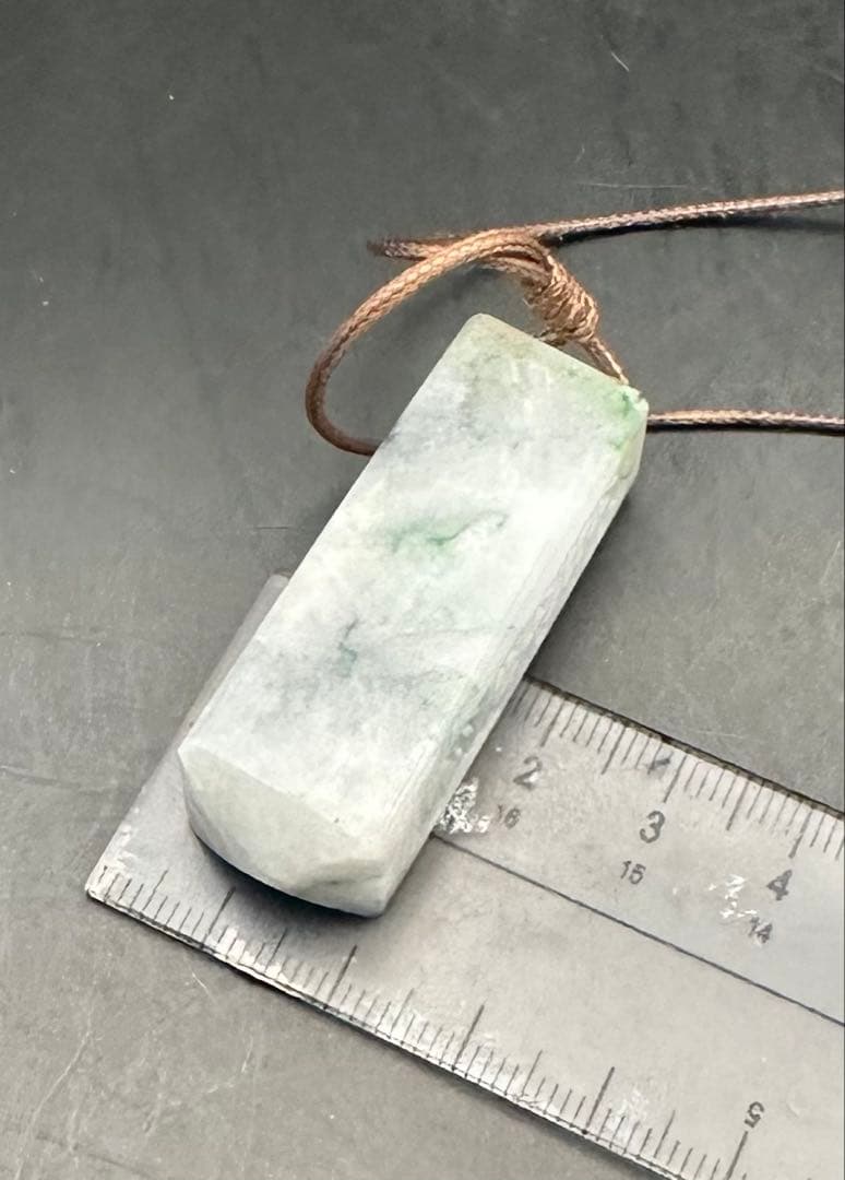 2025.4.17最強仏御守　極品霊玉糸魚川最上級ロウカン氷翡翠