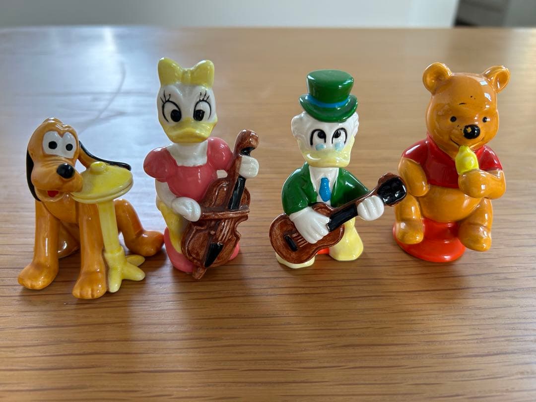 ヴィンテージ　ミッキーマウスレビュー 陶器　置物　10体