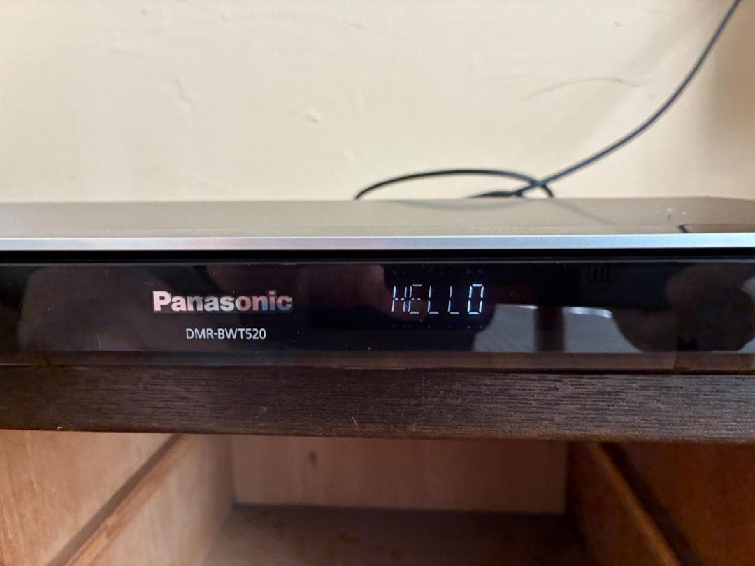 Panasonic「ブルーレイ・ディーガ」HDD 500GB・2チューナー