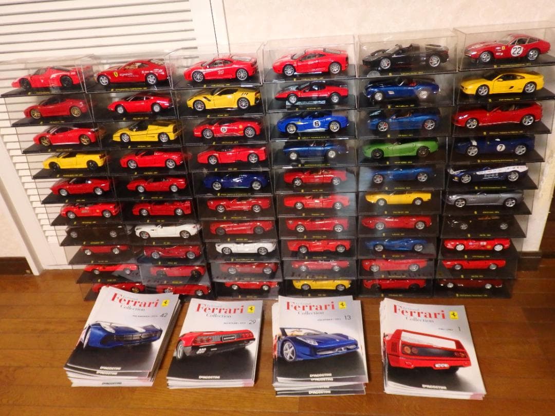 レ・グランディ・フェラーリ・コレクション コンプリート　６０台