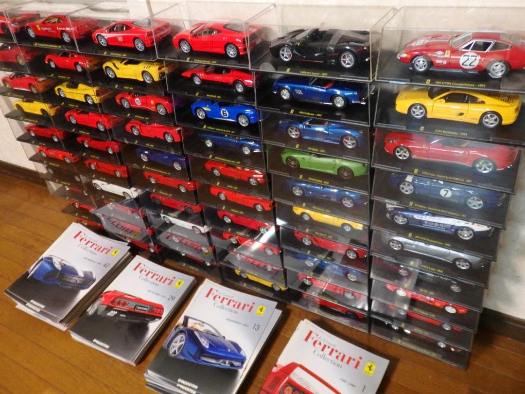 レ・グランディ・フェラーリ・コレクション コンプリート　６０台