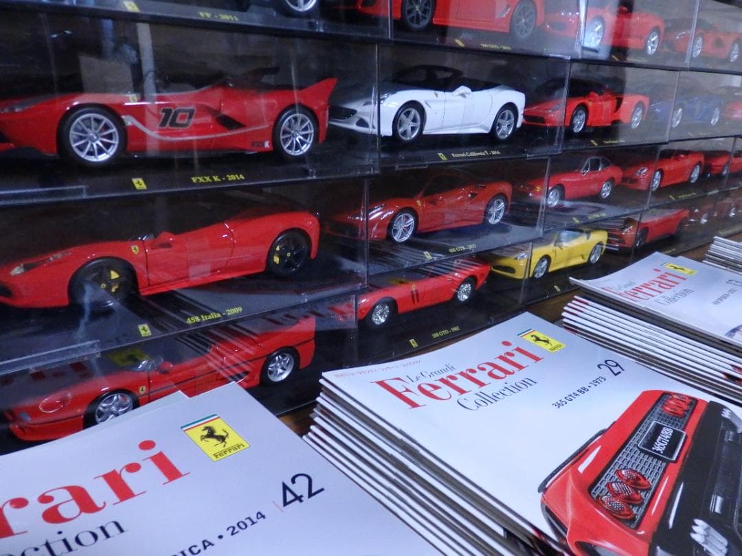 レ・グランディ・フェラーリ・コレクション コンプリート　６０台