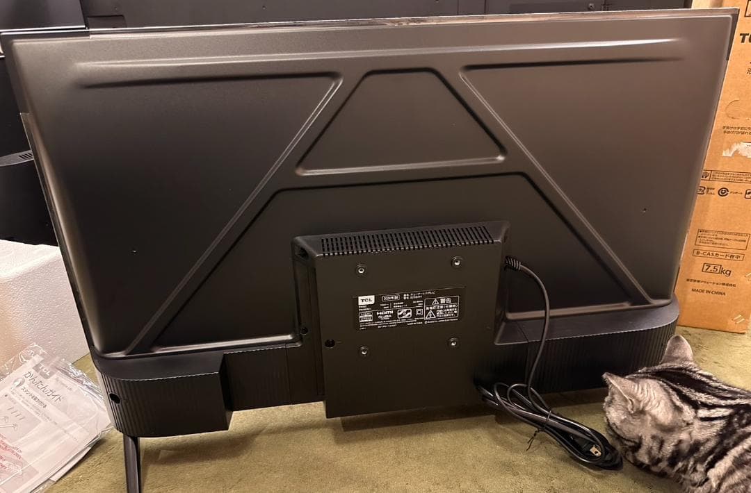 24年製新品並み！TCL 32S54H スマートテレビ　チューナーレス　32型