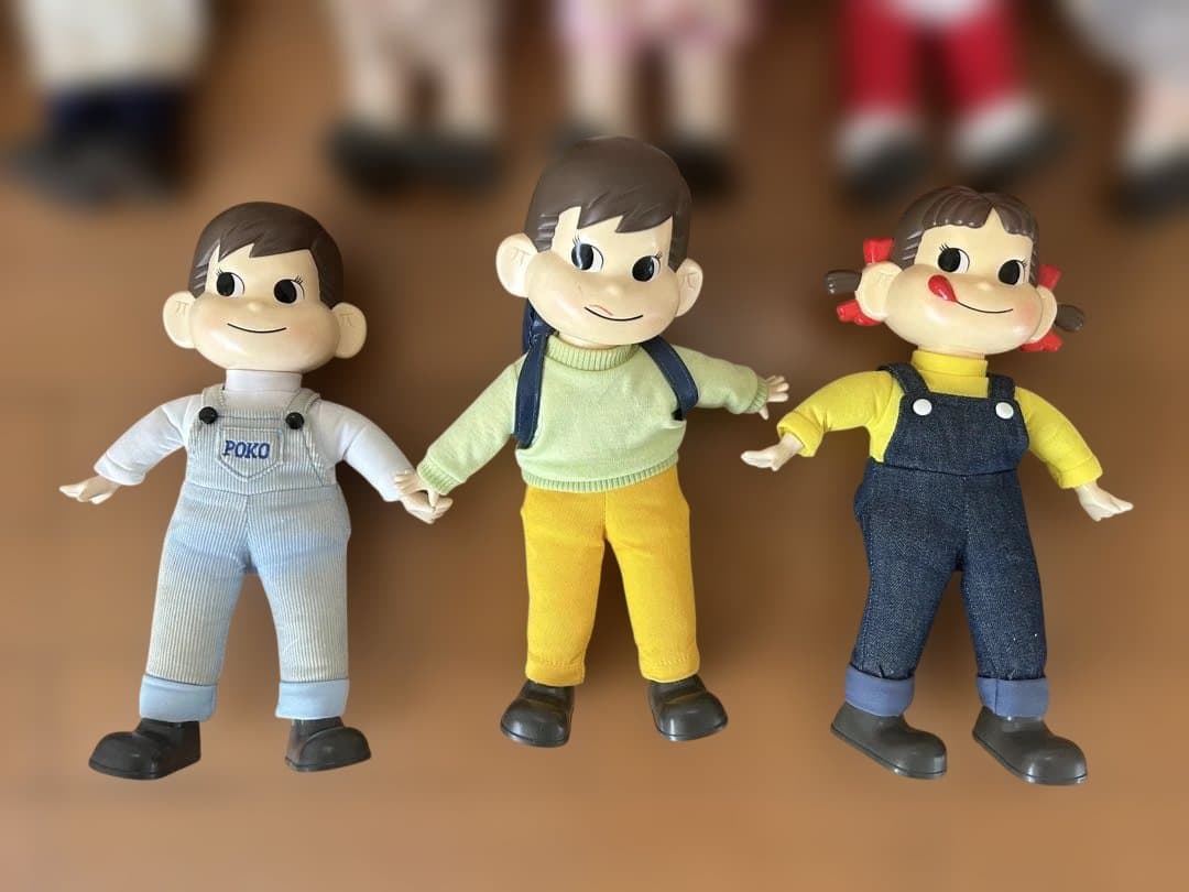 ペコちゃん　ポコちゃん　人形9体セット