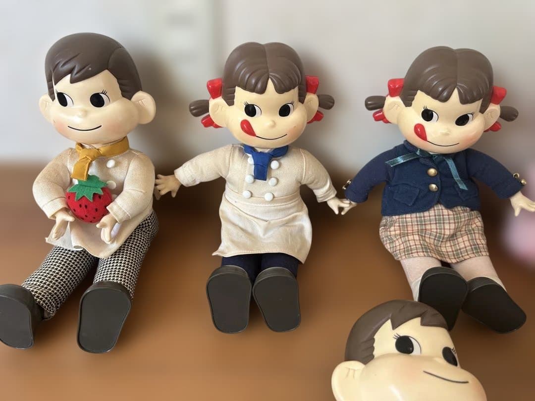 ペコちゃん　ポコちゃん　人形9体セット