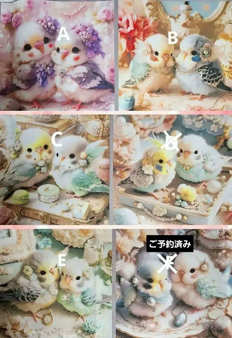 あゆちょハンドメイド用リクエストパネル♥️オーダー用インコ11月24日在庫分