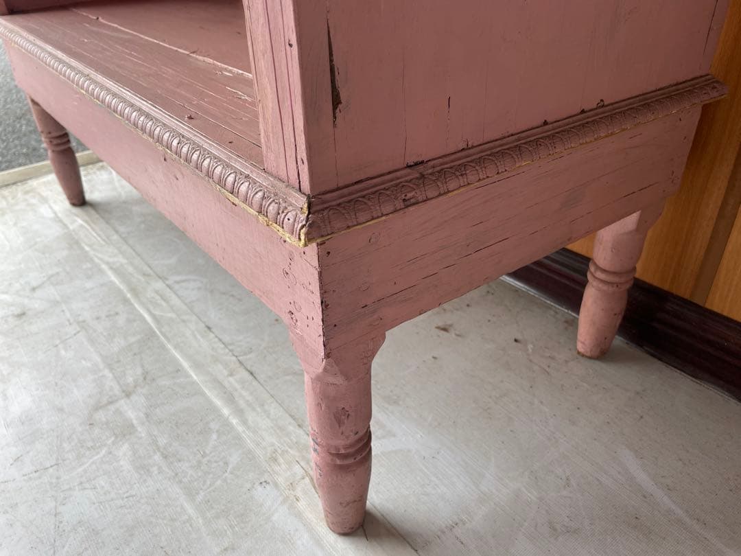 オープンシェルフ フレンチ カントリー ブロカント ブックシェルフ シャビー 棚