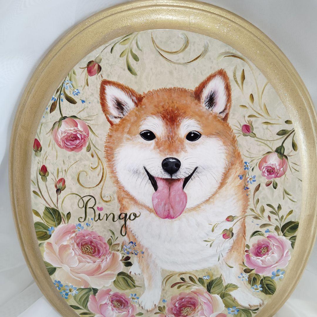 柴犬 Ringo 手描きアート