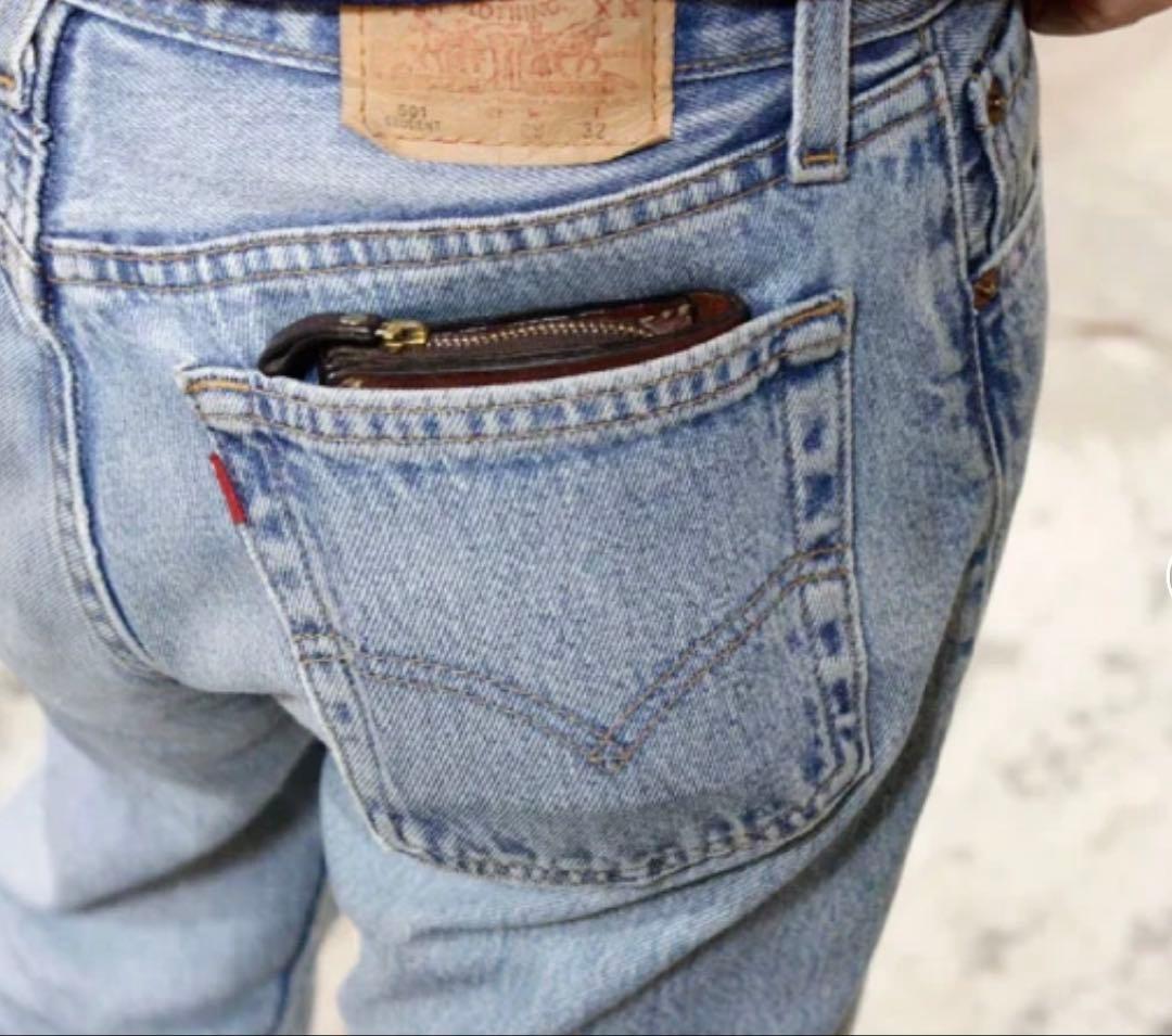 【HERZ】　本革　二つ折り財布