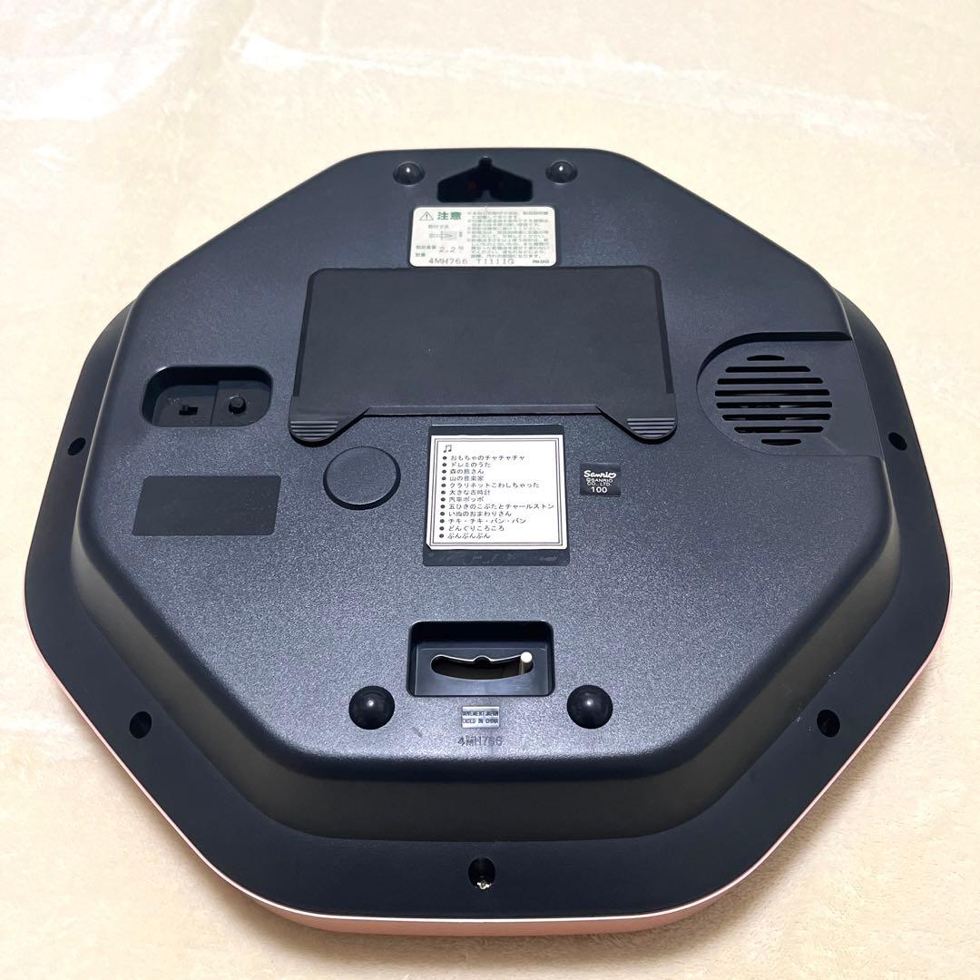 ハローキティ　からくり　リズム時計