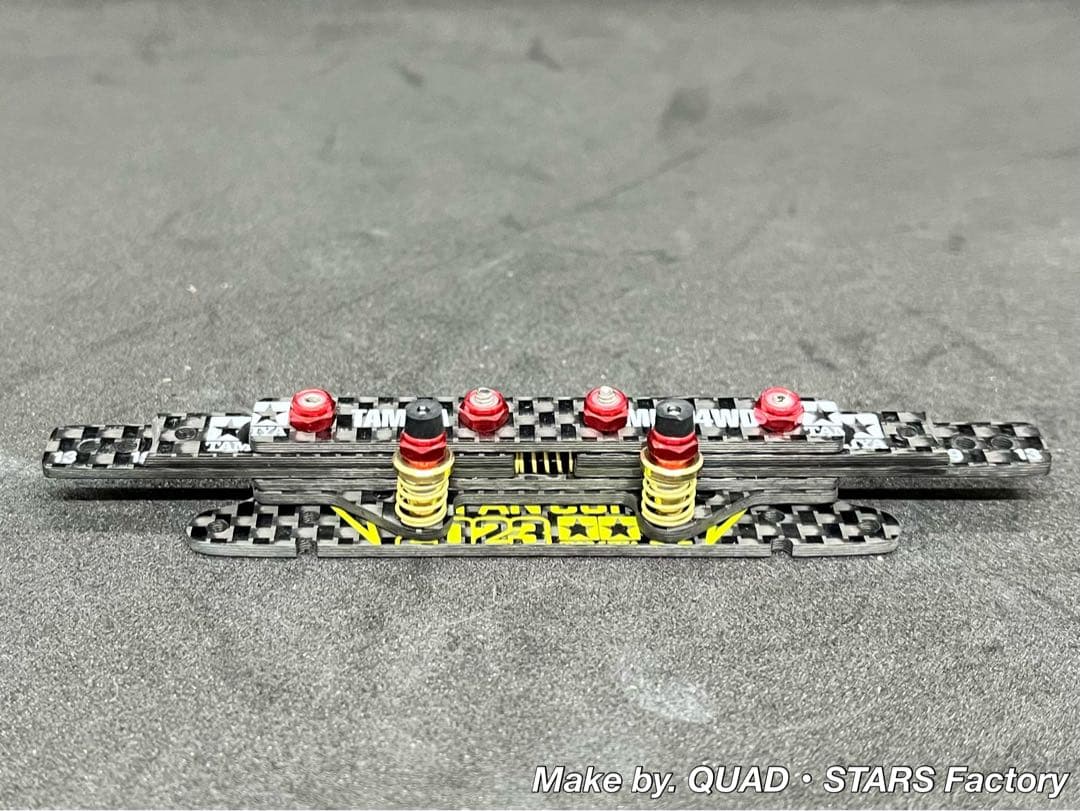 【ミニ四駆・MS用】2軸ATスラダン＋1軸リヤアンカー＋リヤスキッド　2023