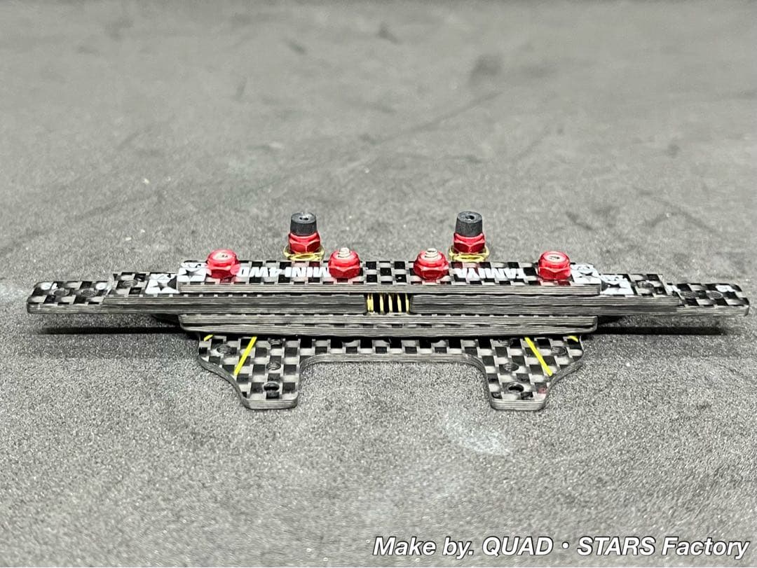 【ミニ四駆・MS用】2軸ATスラダン＋1軸リヤアンカー＋リヤスキッド　2023