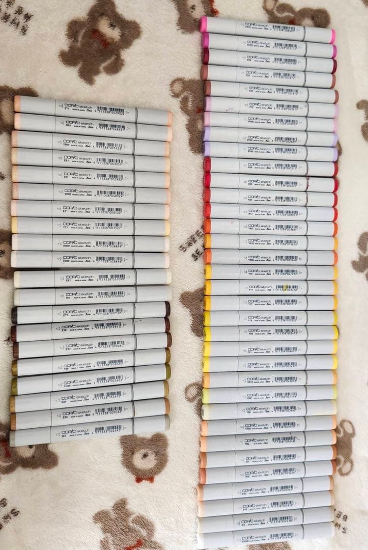コピックsketch84本