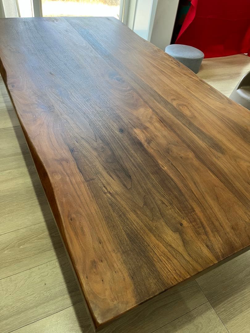 無垢材 座卓 150cm 色ウォールナット｜大阪府｜引き取り限定