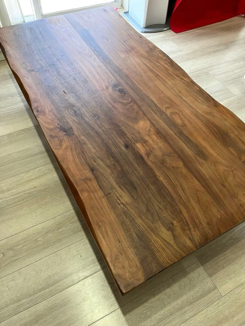 無垢材 座卓 150cm 色ウォールナット｜大阪府｜引き取り限定