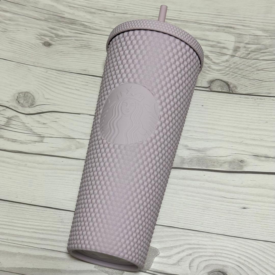 【香港限定】Starbucks マットライトパープル　コールドカップ　24oz