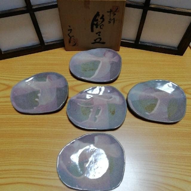 銘々皿　十枚　作家不明