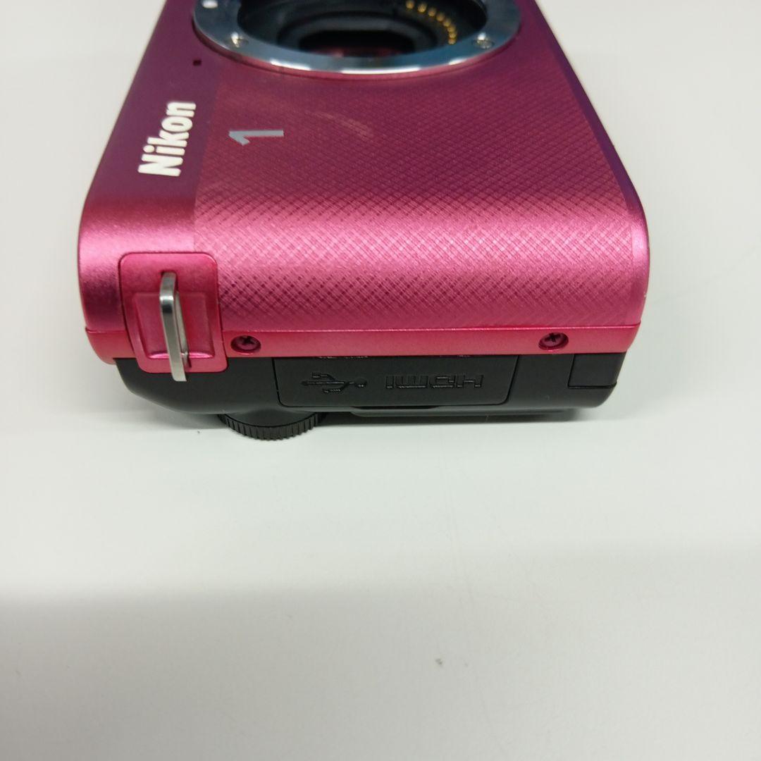 メ*き様 Nikon 1 J2 ピンク 10-30mmレンズ付き