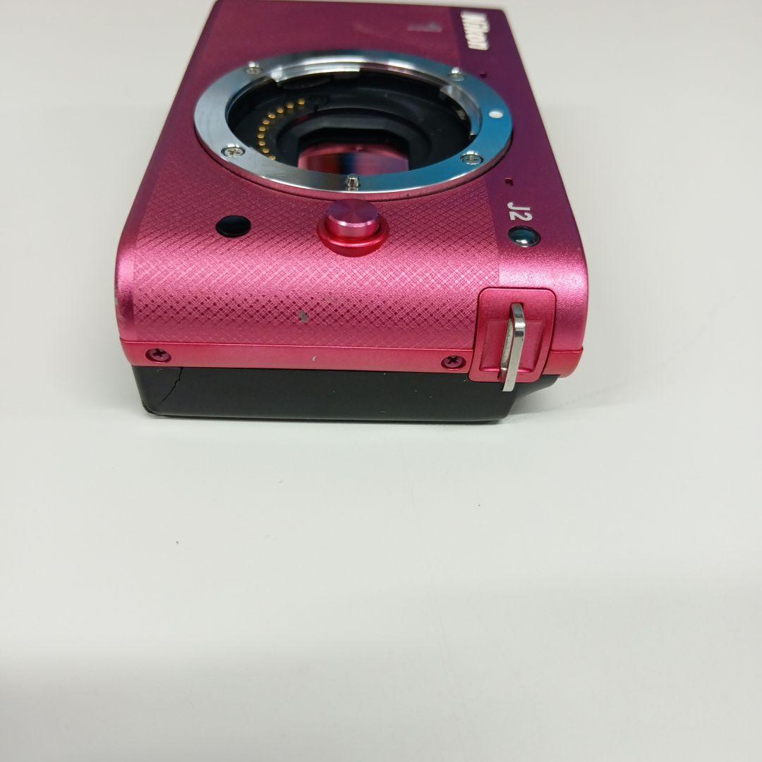 メ*き様 Nikon 1 J2 ピンク 10-30mmレンズ付き