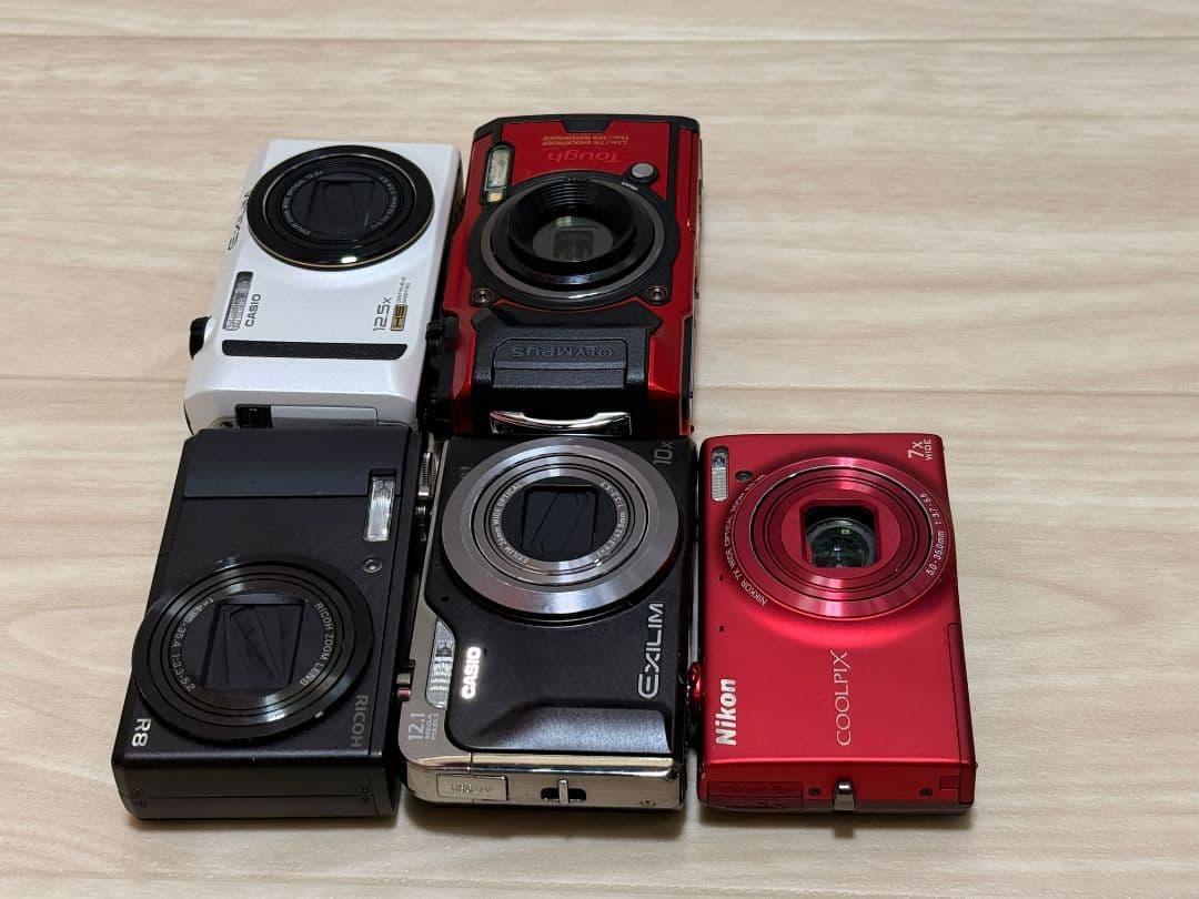 NIKON COOLPIX Olympus RICOH カメラ ジャンク