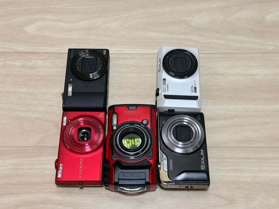 NIKON COOLPIX Olympus RICOH カメラ ジャンク