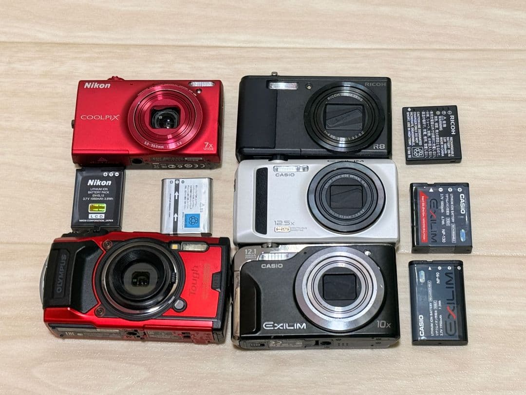NIKON COOLPIX Olympus RICOH カメラ ジャンク