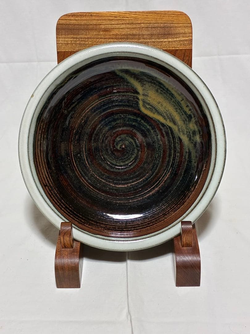 小石原焼　太田熊雄窯　民藝　民芸　大皿　太田孝宏？