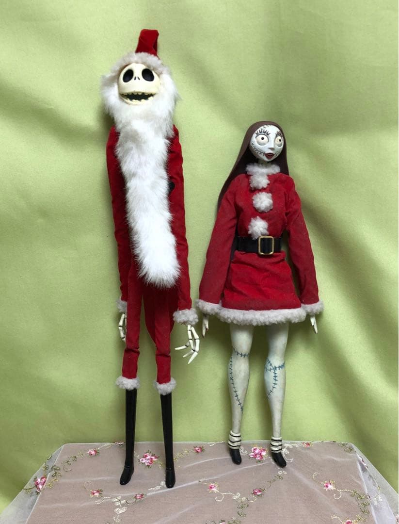 サンタクロースジャックとサリーのフィギュアセット！ルース！デッドストックジャンク