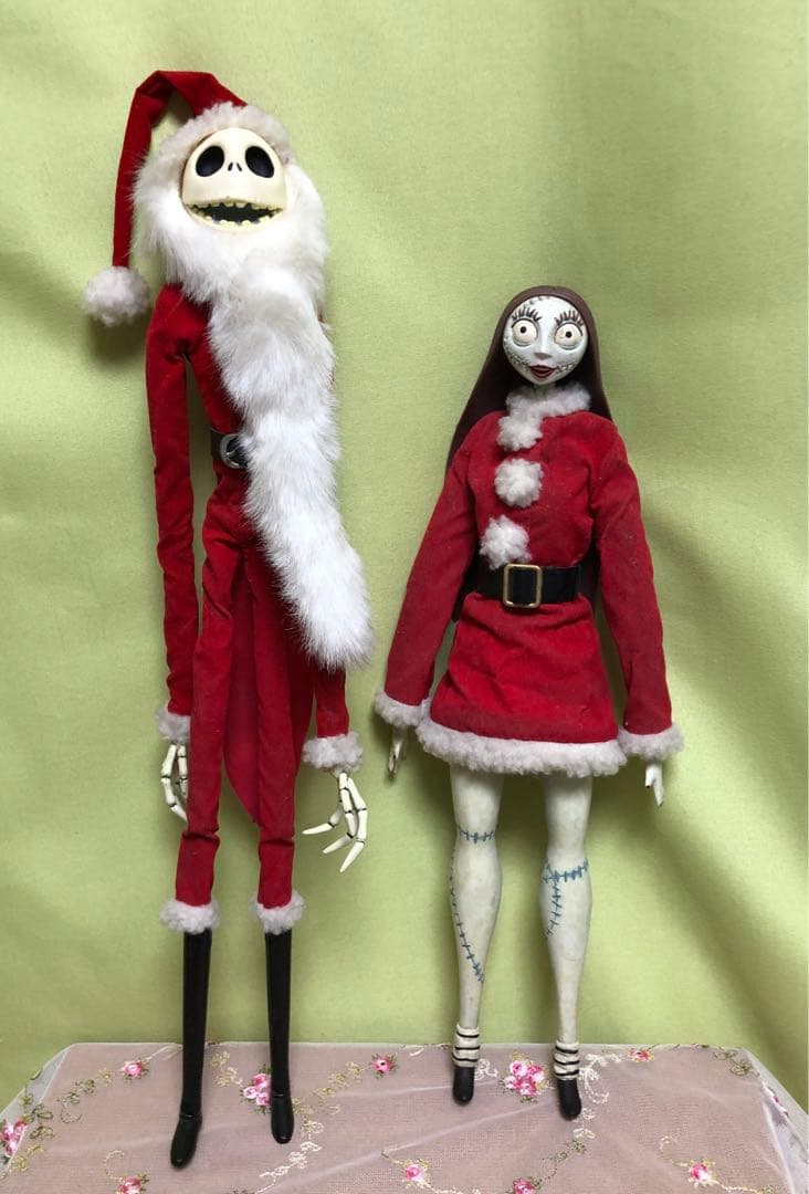 サンタクロースジャックとサリーのフィギュアセット！ルース！デッドストックジャンク